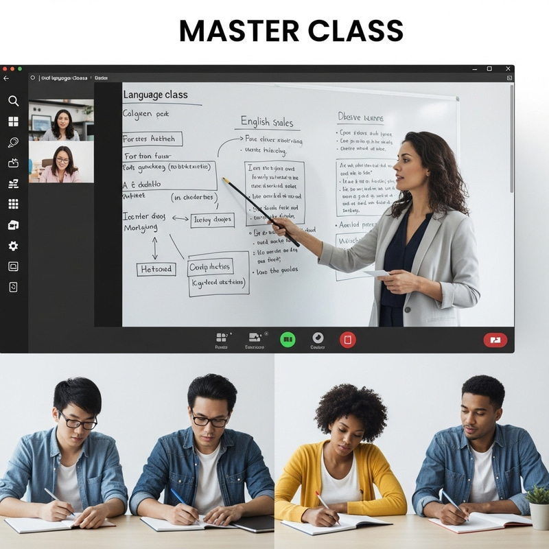 Prepare for English Exam with Online Master Class