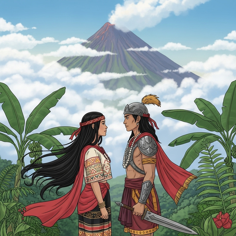 Daragang Magayon and Panganoron Story Daragang Magayon and Panganoron Story