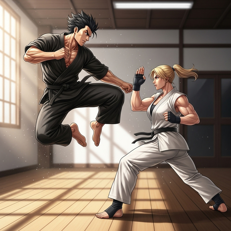 Goko vs Ronda Rousey Facesit Showdown