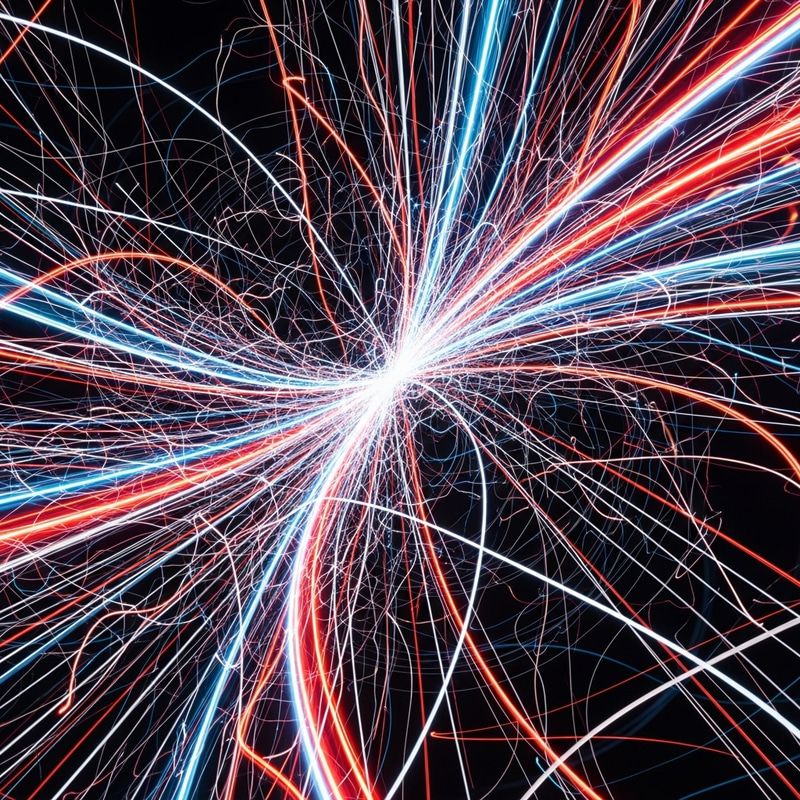 CentOS Abstract Art: Fluid Data Flow Visualization