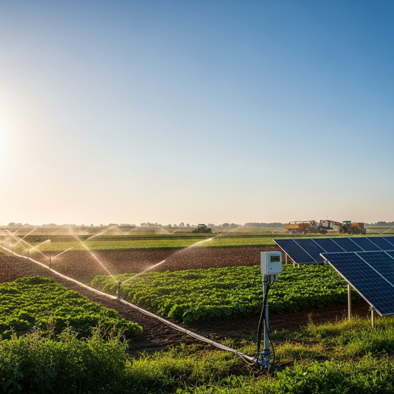 Modern Efficient Irrigation System