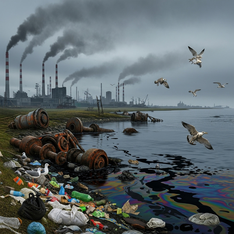 Contaminacion: Impact of Industrial Pollution