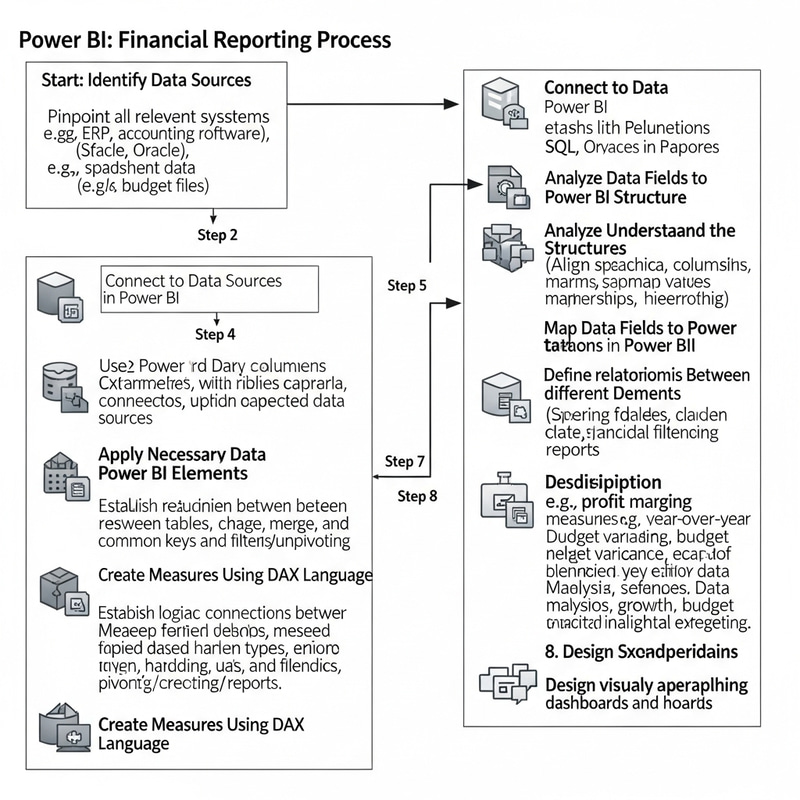Power BI Financial Reporting Process: Steps for Data Collection, Transformation, and Analysis Power BI Financial Reporting Process: Steps for Data Collection, Transformation, and Analysis