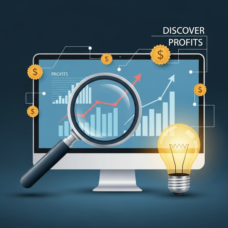 Discover Profits Online with Sleek Design