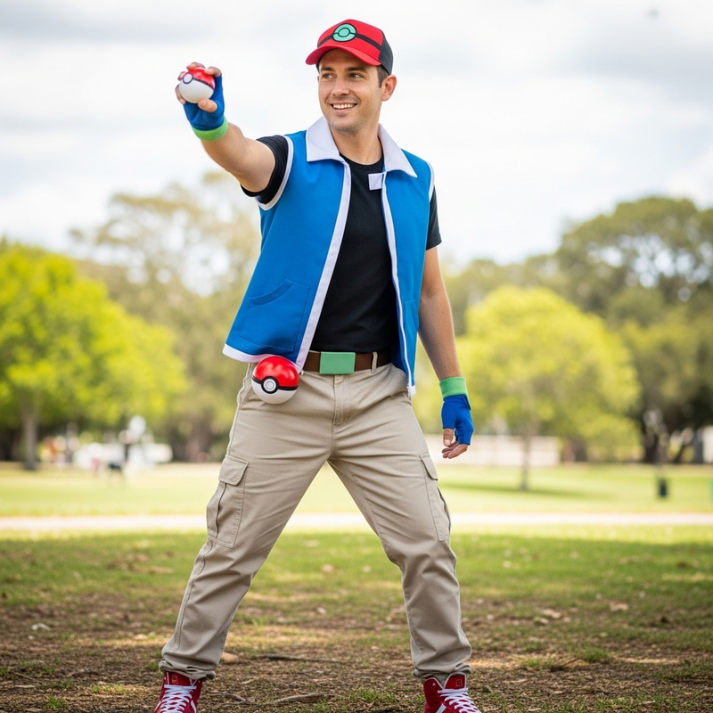 Putin in Pokemon Costume: Unique Adult Male Pikachu Outfit