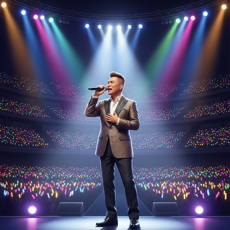 Captivating Super Idol Concert Performance Image Captivating Super Idol Concert Performance Image