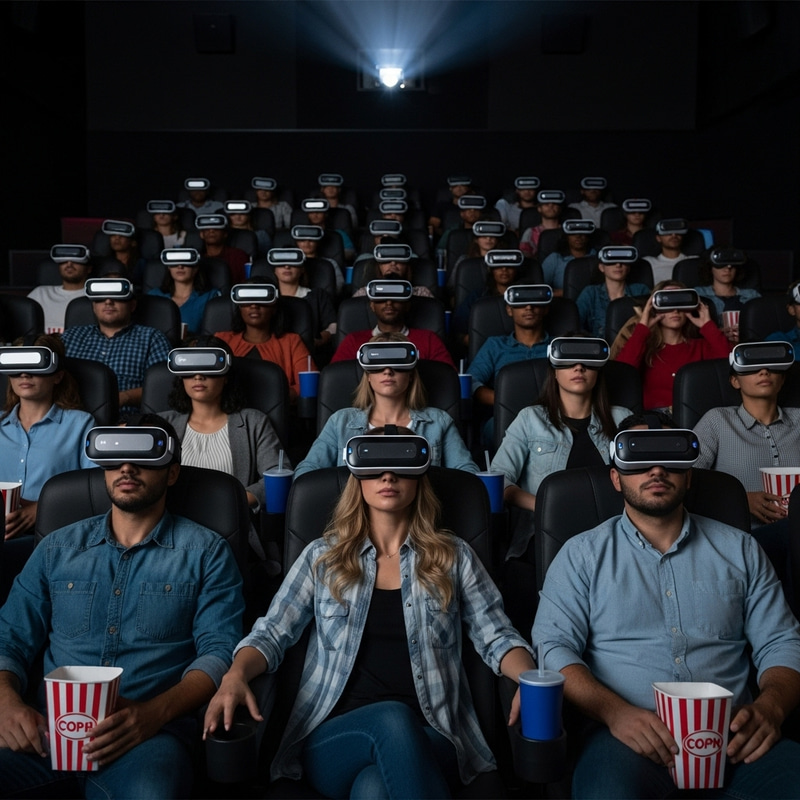 Immersive Virtual Reality Cinema Experience