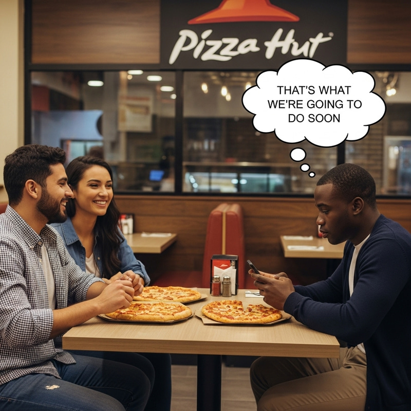 Romantic Pizza Hut Date | Inlove Couples Enjoying Pizza Romantic Pizza Hut Date | Inlove Couples Enjoying Pizza
