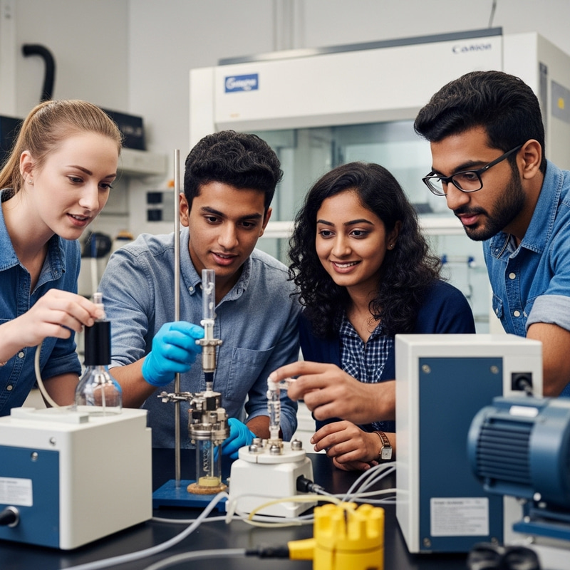 Modern Science Lab Experiment with Focused College Students Modern Science Lab Experiment with Focused College Students
