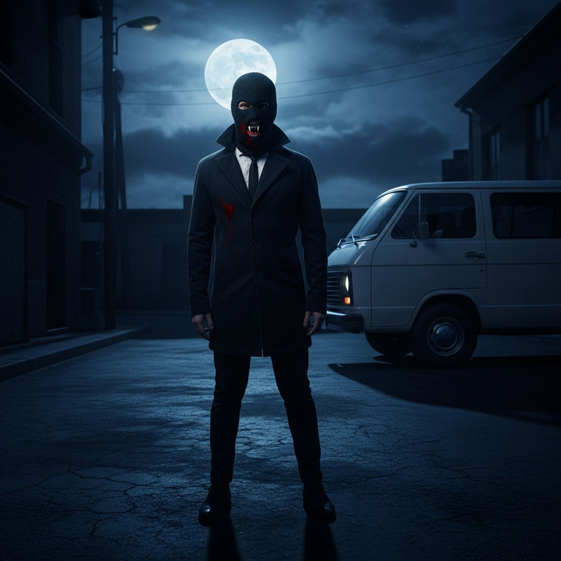 Seductive Vampire in Moonlit Alley | Dark Intrigue Seductive Vampire in Moonlit Alley | Dark Intrigue