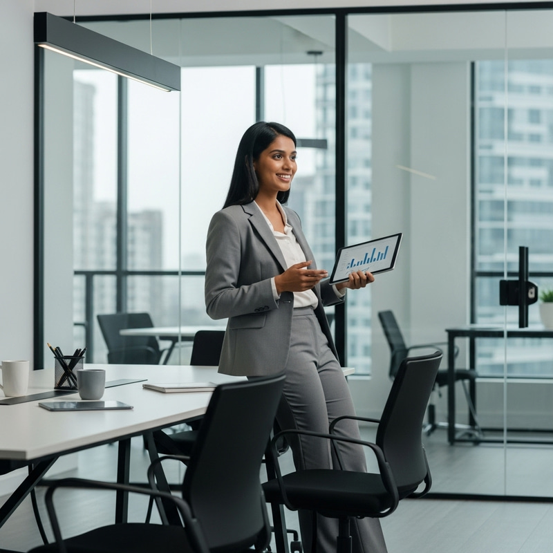 South Asian Female Executive