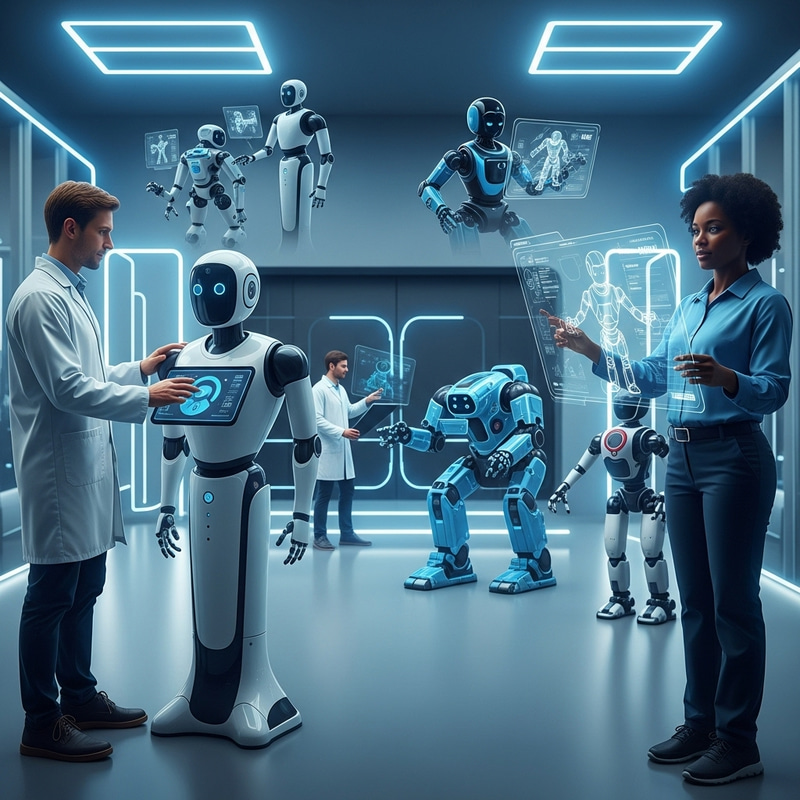 Futuristic Human-Robot Interactions Futuristic Human-Robot Interactions