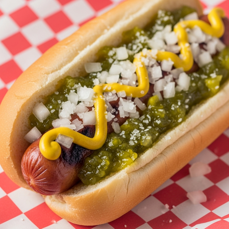 Classic American Hot Dog - Delicious and Fresh