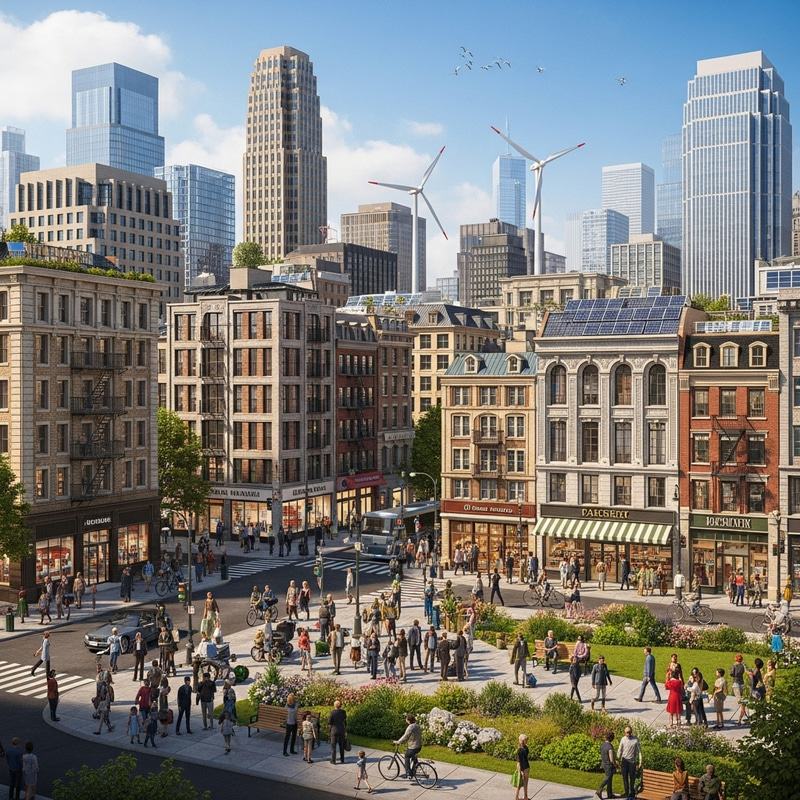 Future Generation's Glimpse: Urban Diversity and Sustainable Living Future Generation's Glimpse: Urban Diversity and Sustainable Living