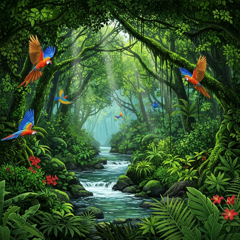 Tropical Jungle Adventure Unveiled Tropical Jungle Adventure Unveiled