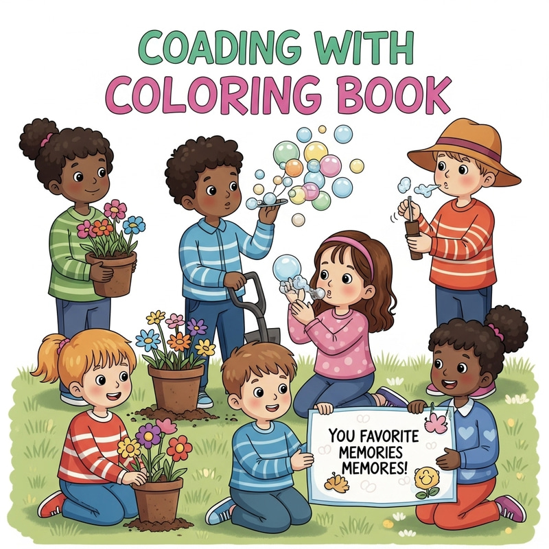Vibrant Children's Coloring Book: Coping with Death & Memories Vibrant Children's Coloring Book: Coping with Death & Memories