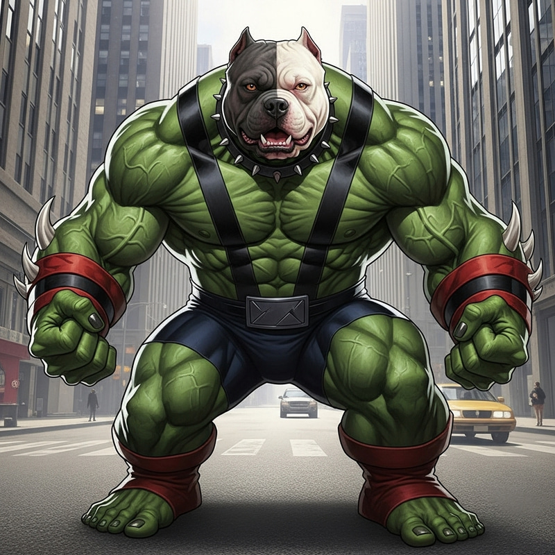 Hulk Pitbull: Unleash the Strength