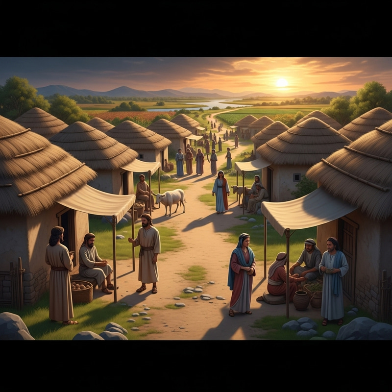 Old Testament Village: Historical Living & Lush Scenery