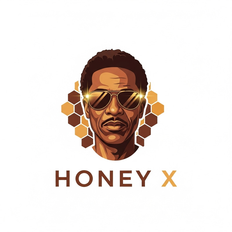 Honey X Logo Design: Beauty Brand Identity