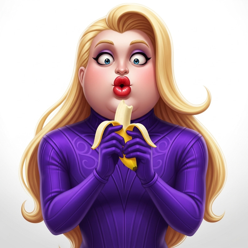 Jynx Pokemon Eating a Banana Jynx Pokemon Eating a Banana