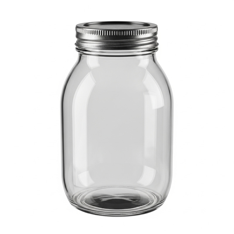 Elegant Classic Glass Jar for Your Home Elegant Classic Glass Jar for Your Home