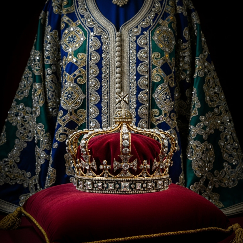 Saint-Édouard's Crowns and Moroccan Caftans: Rich Heritage Collection Saint-Édouard's Crowns and Moroccan Caftans: Rich Heritage Collection