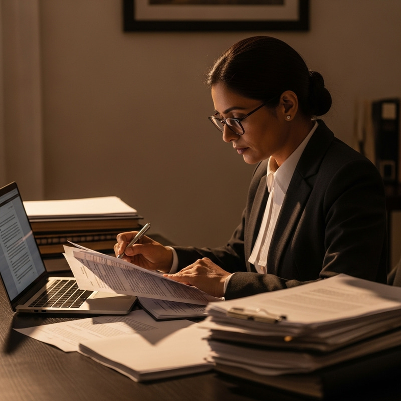 Dedicated Mid-Age Female Advocate at Work Dedicated Mid-Age Female Advocate at Work