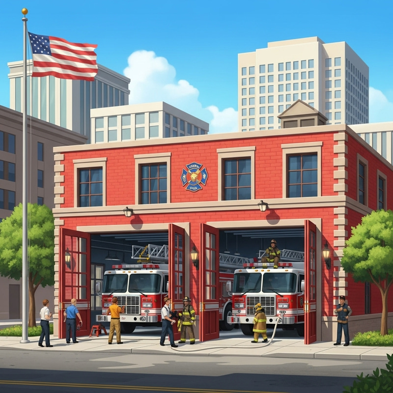 Create Your Own Fire Station Design Create Your Own Fire Station Design
