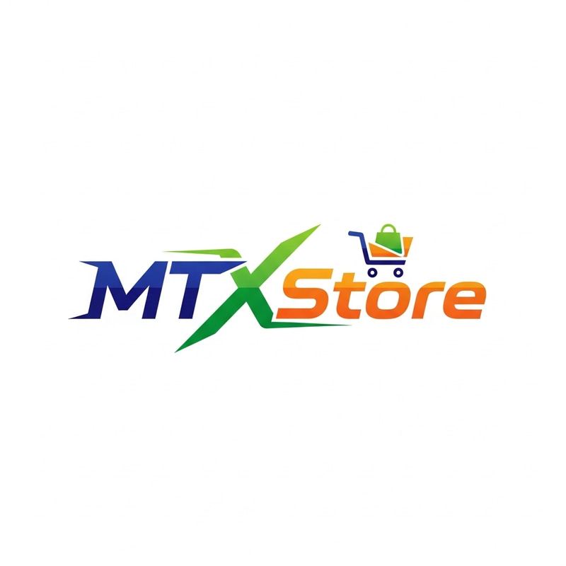 MTXStore Logo Design - Online Marketplace Branding