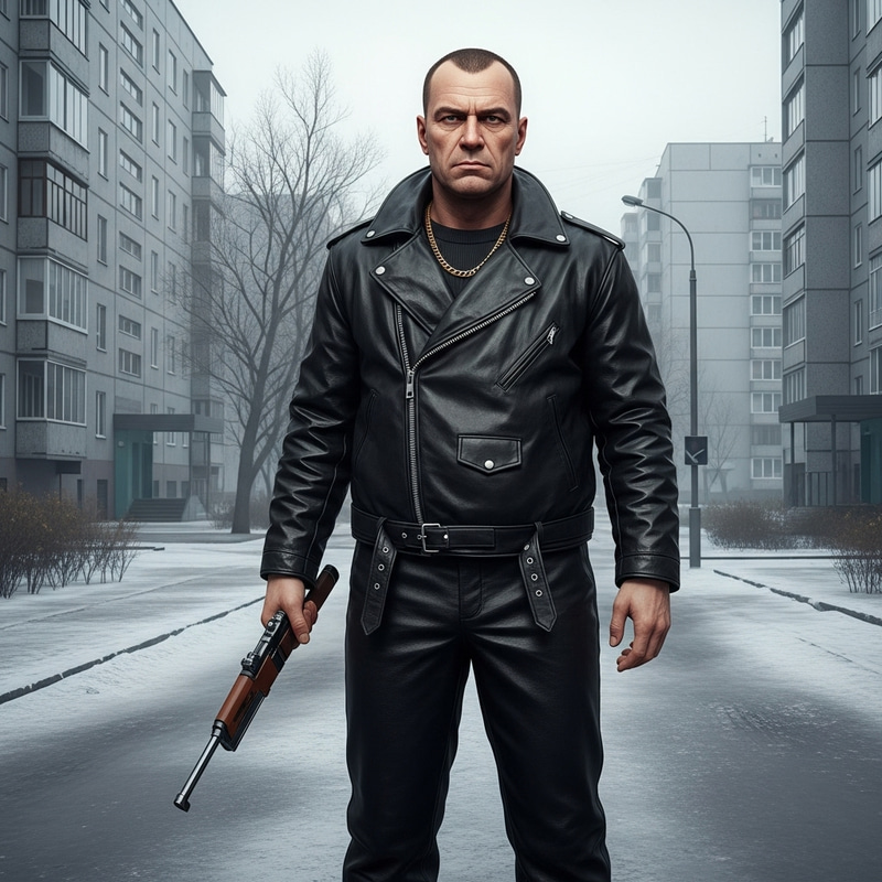 Russian Gangster - Authentic 1990s Stereotype