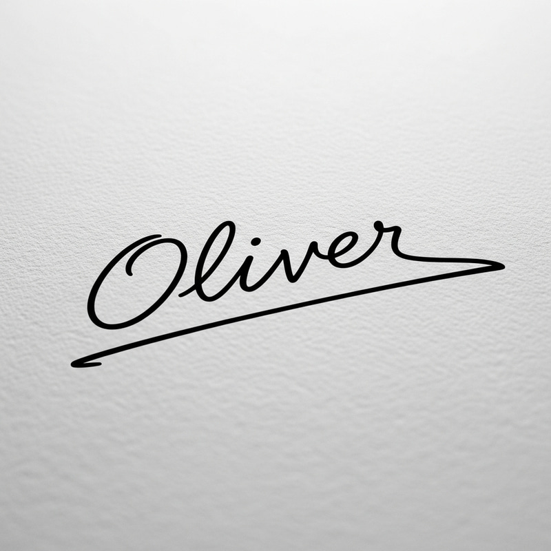 Elegant Signature by Oliver