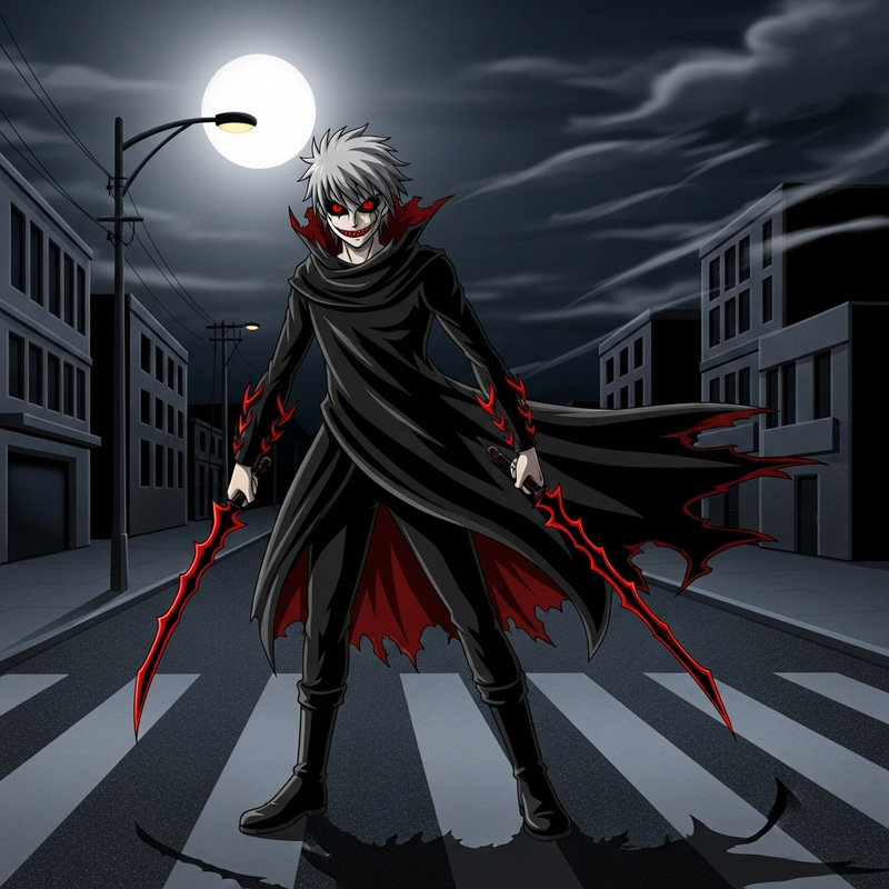 Evil Alter Ego in the Night: A Haunting Encounter