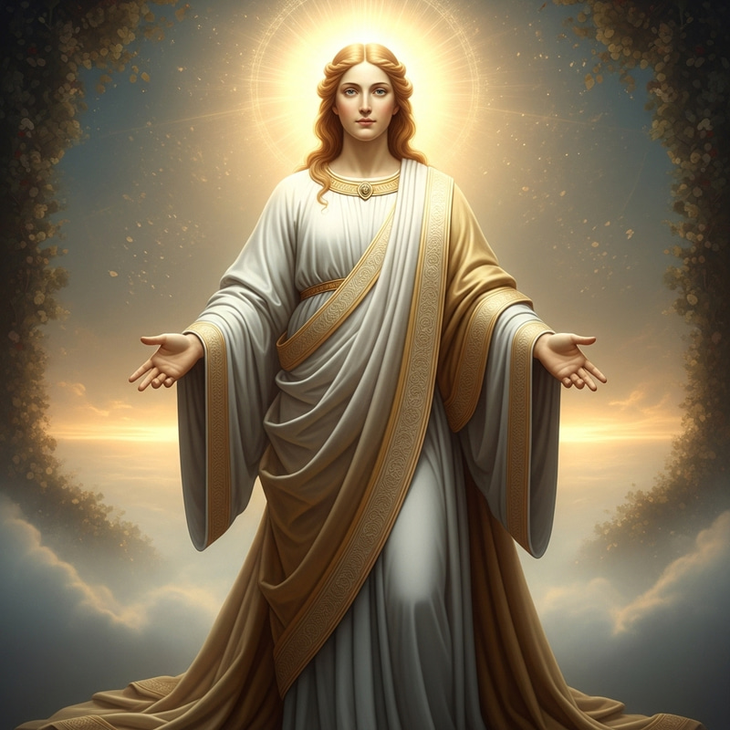 Divine Presence in Tranquil Setting