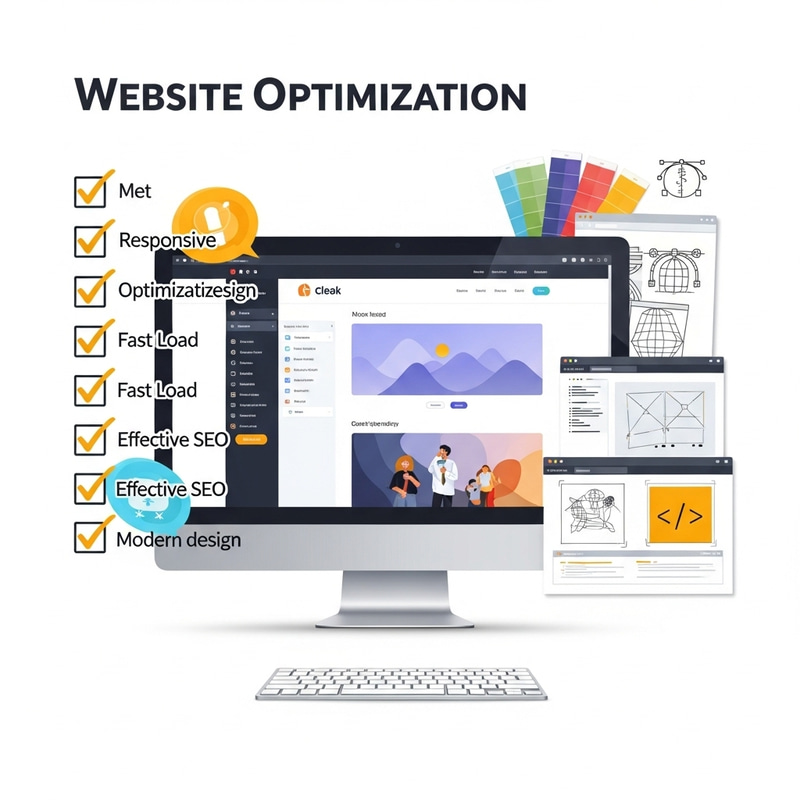 Effective Website Optimization with Modern Design Effective Website Optimization with Modern Design