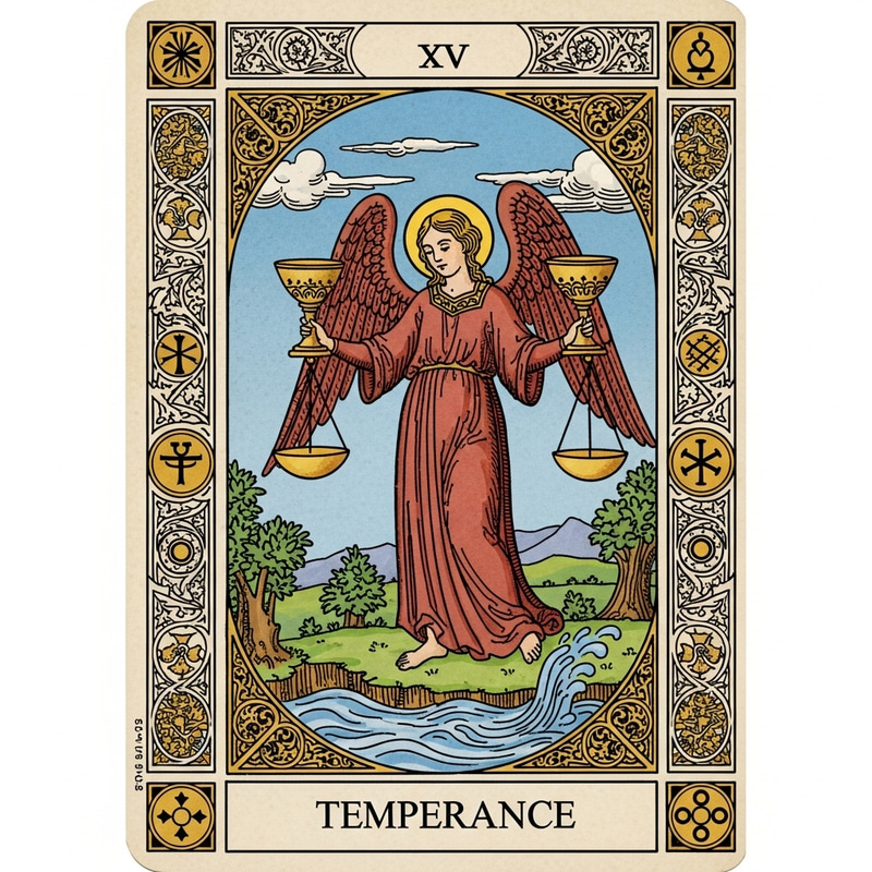 Unlocking Mystical Symbols: Temperance Tarot Card Explained Unlocking Mystical Symbols: Temperance Tarot Card Explained