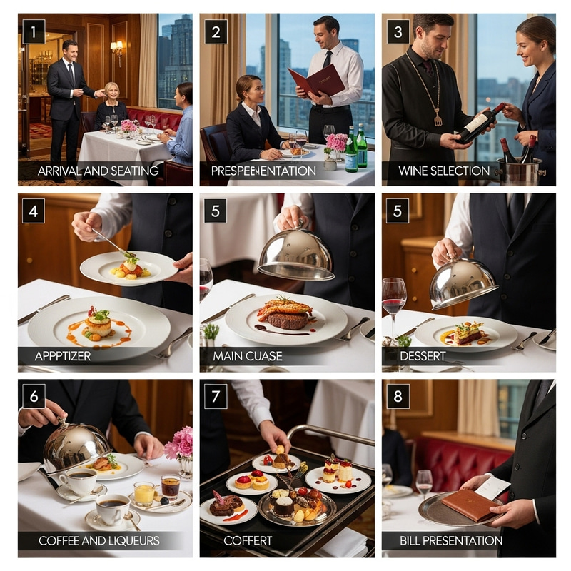 Luxury Restaurant: Exceptional Service Sequence Experience Luxury Restaurant: Exceptional Service Sequence Experience
