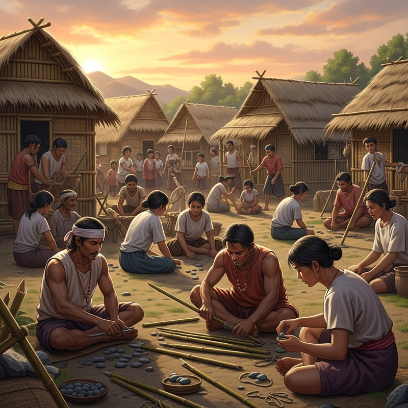 Visayan Village Conflict Scene | Preparation for Battle Visayan Village Conflict Scene | Preparation for Battle