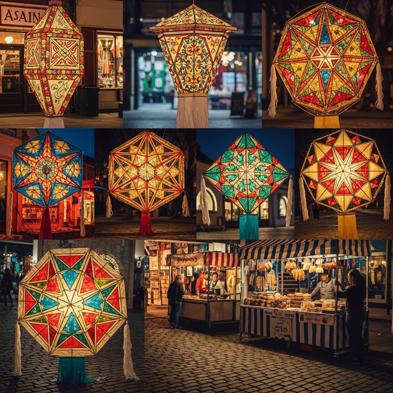 Creative Parol Ideas Brighten the Town Square Creative Parol Ideas Brighten the Town Square