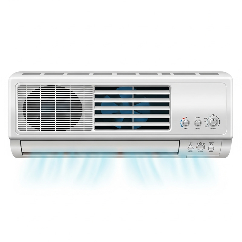 Air Conditioning Unit Illustration Air Conditioning Unit Illustration
