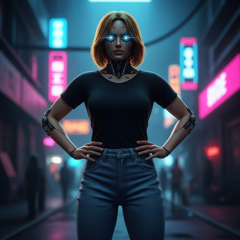 Androide 18 - Golden-Haired Technologically Advanced Humanoid Androide 18 - Golden-Haired Technologically Advanced Humanoid