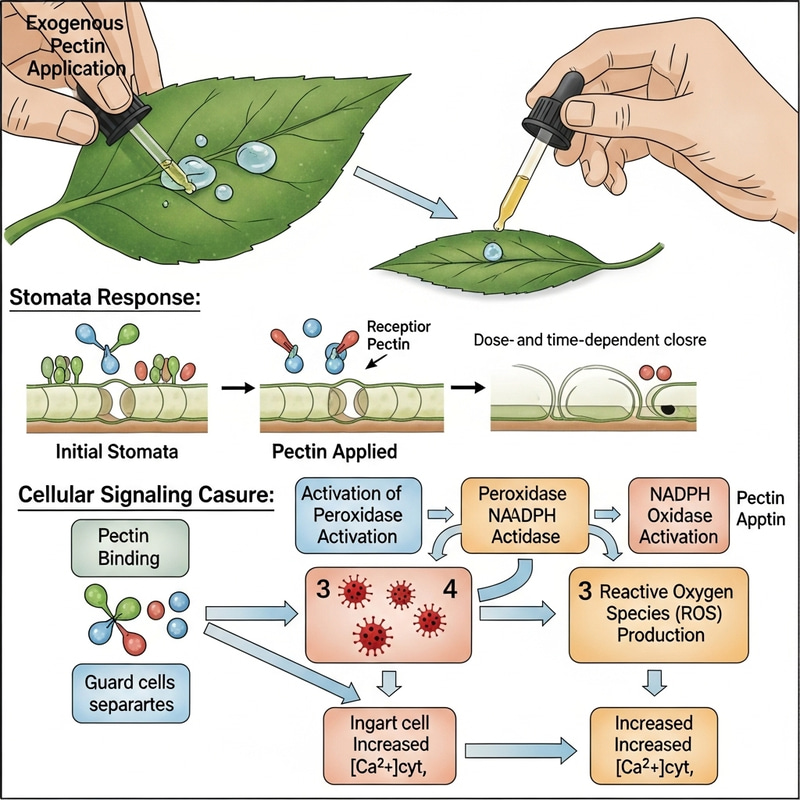 Pectin-Induced Stomatal Closure in Arabidopsis: Immunity Insights Pectin-Induced Stomatal Closure in Arabidopsis: Immunity Insights