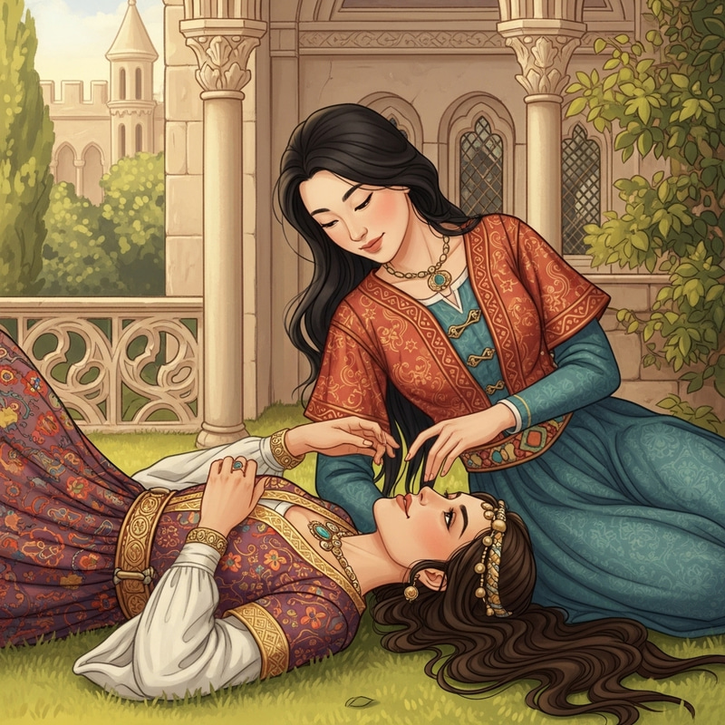 Medieval Romance: Women in Love Painting