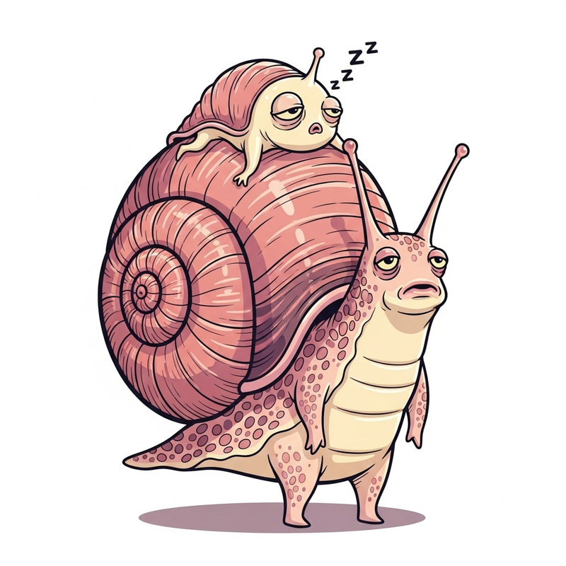 Delightful Dicpick: Imaginary Bipedal Sea Snail Creature Delightful Dicpick: Imaginary Bipedal Sea Snail Creature