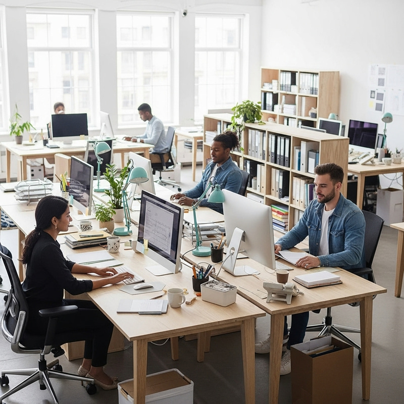 Efficient Workflow in a Minimalistic Workspace Efficient Workflow in a Minimalistic Workspace