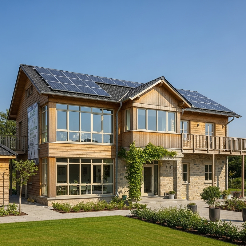 Sustainable Two-Floor Eco-Friendly Building Sustainable Two-Floor Eco-Friendly Building