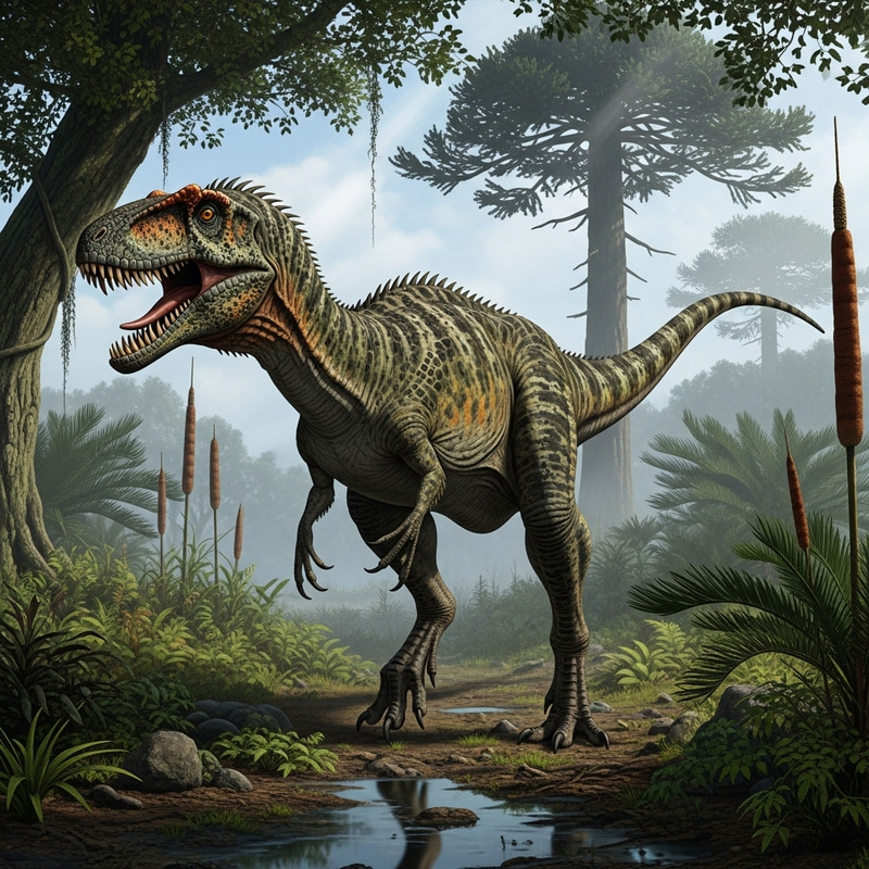 Draw a Germanosaurus: Detailed Illustration in Late Triassic Era Draw a Germanosaurus: Detailed Illustration in Late Triassic Era
