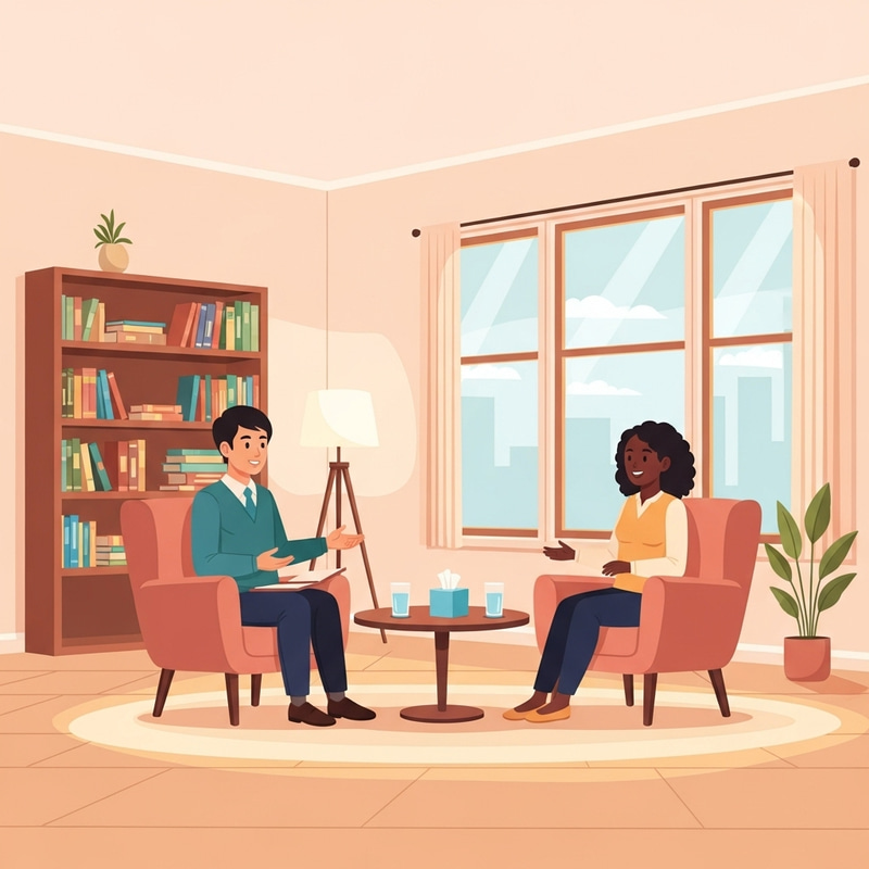 Relaxing Therapy Session with Diverse Professionals Relaxing Therapy Session with Diverse Professionals