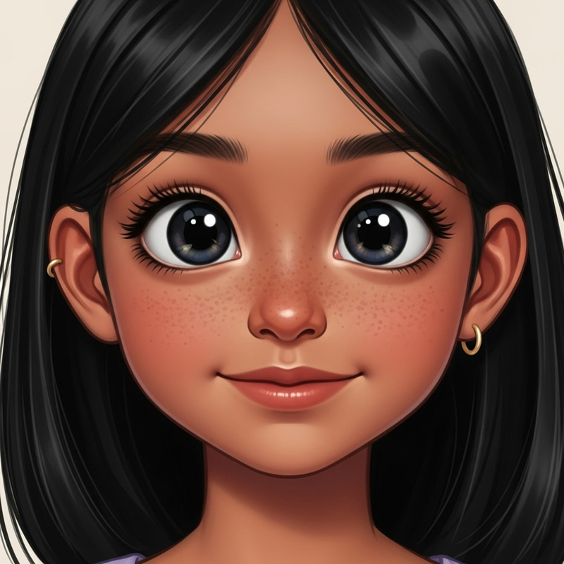 Beautiful Girl with Expressive Eyes | Warm Tanned Skin Beautiful Girl with Expressive Eyes | Warm Tanned Skin