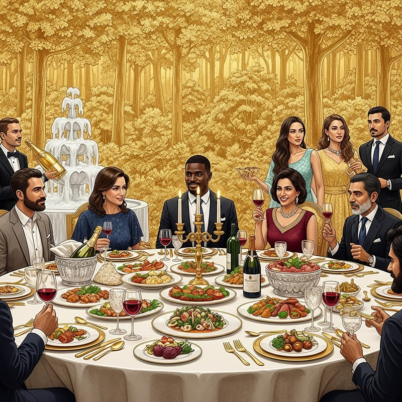 Indulge in Luxury: A Lavish Banquet Experience Indulge in Luxury: A Lavish Banquet Experience