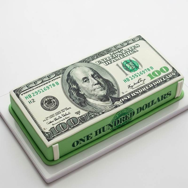 Dollar Bill Cake | Unique Cake Designs